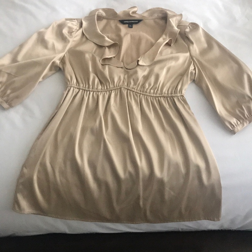 Gold blouse